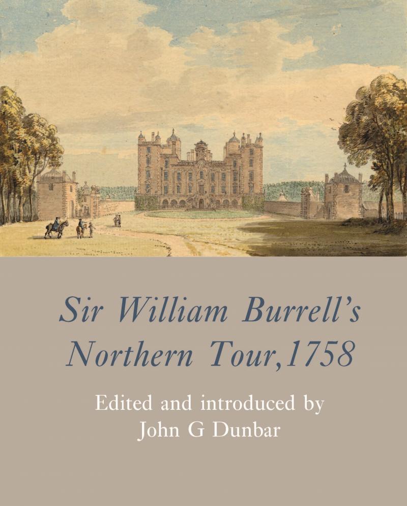Front cover of Sir william Burrel's Northern Tour, 1758