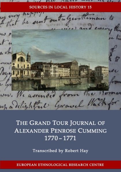 front cover of grand tour journal