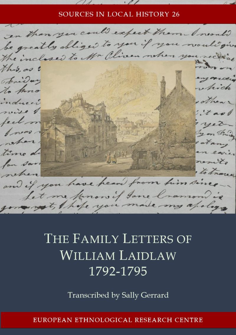 Front cover of the Family Letters of William Laidlaw 1792-1795